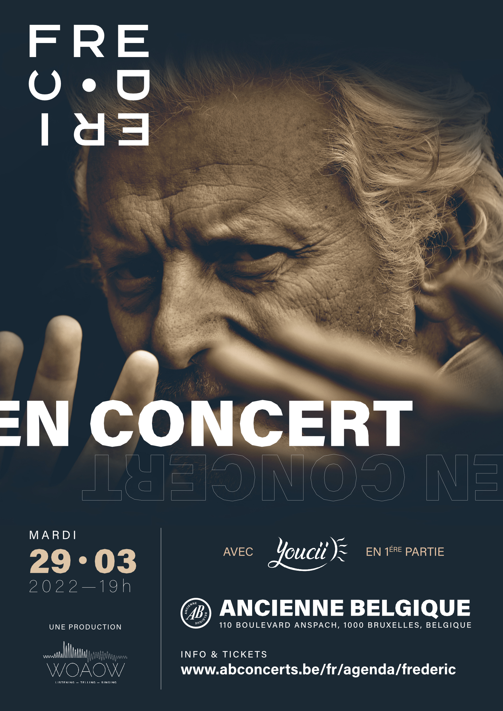 Affiche Concert 29 Mars 2022